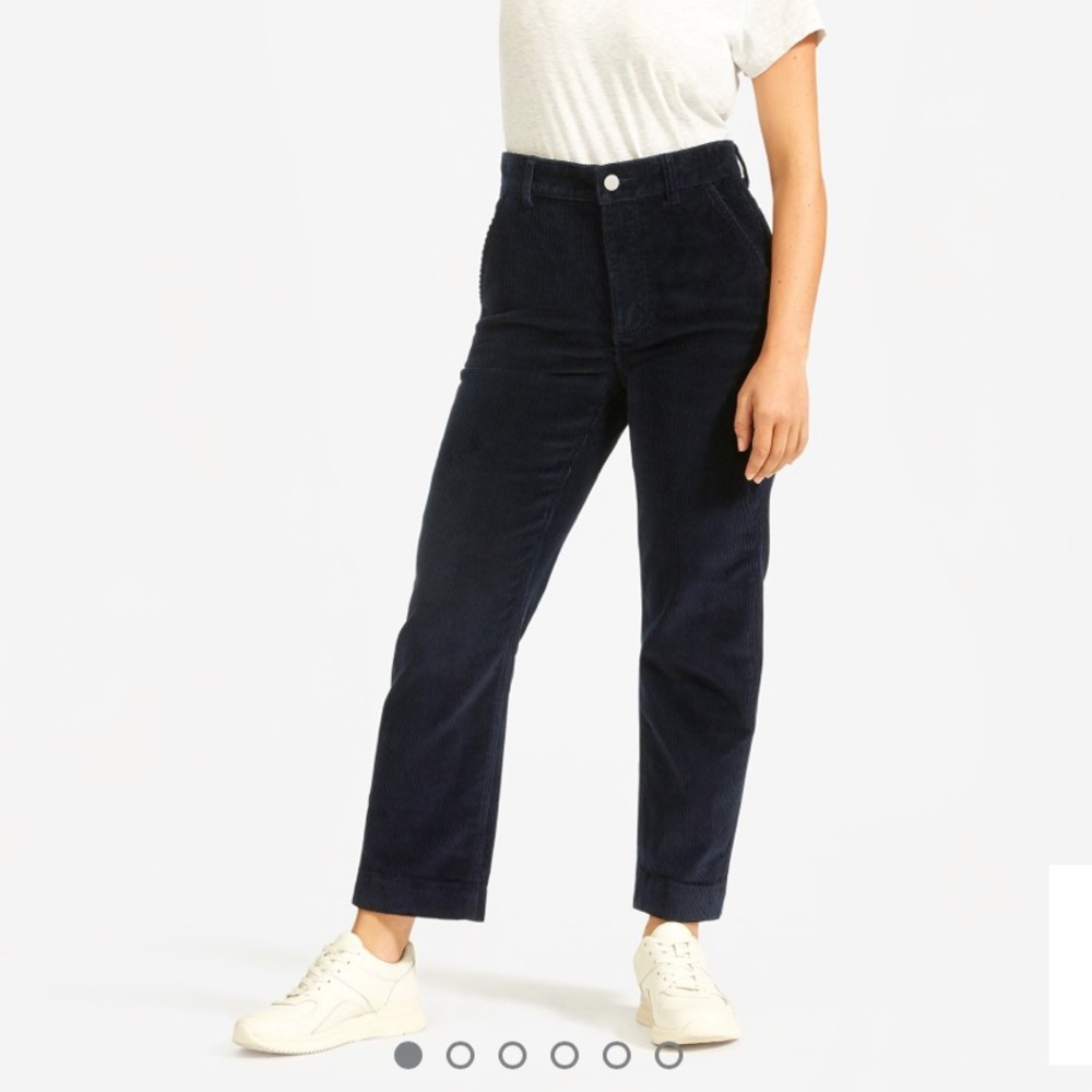 Everlane Navy Ankle Pants